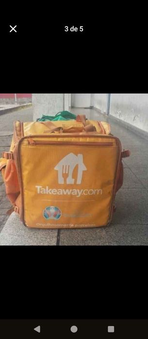 Mochila usada mas bom estado