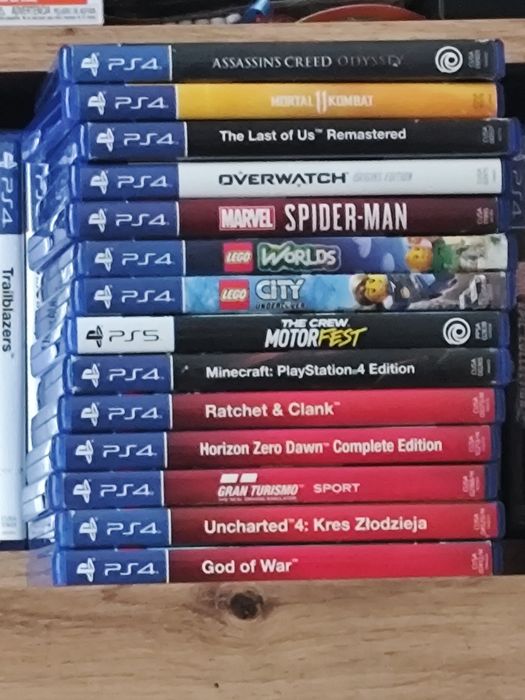 Gry PlayStation 4, 5