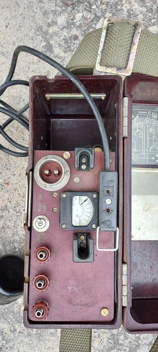 Telefon polowy produkcji radzieckiej CCCP - unikat.