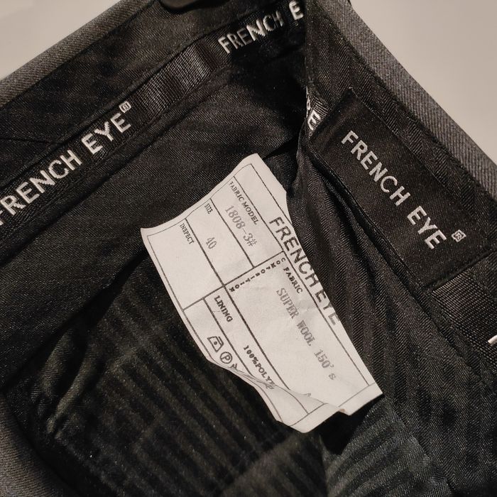 Garnitur męski szary marynarka i spodnie