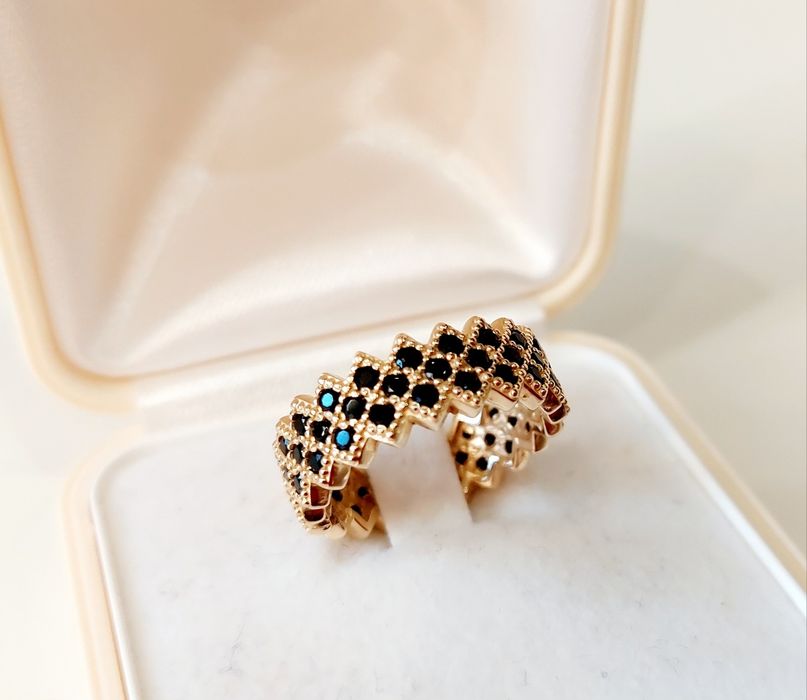 Pierścionek złoty 585 roz 13