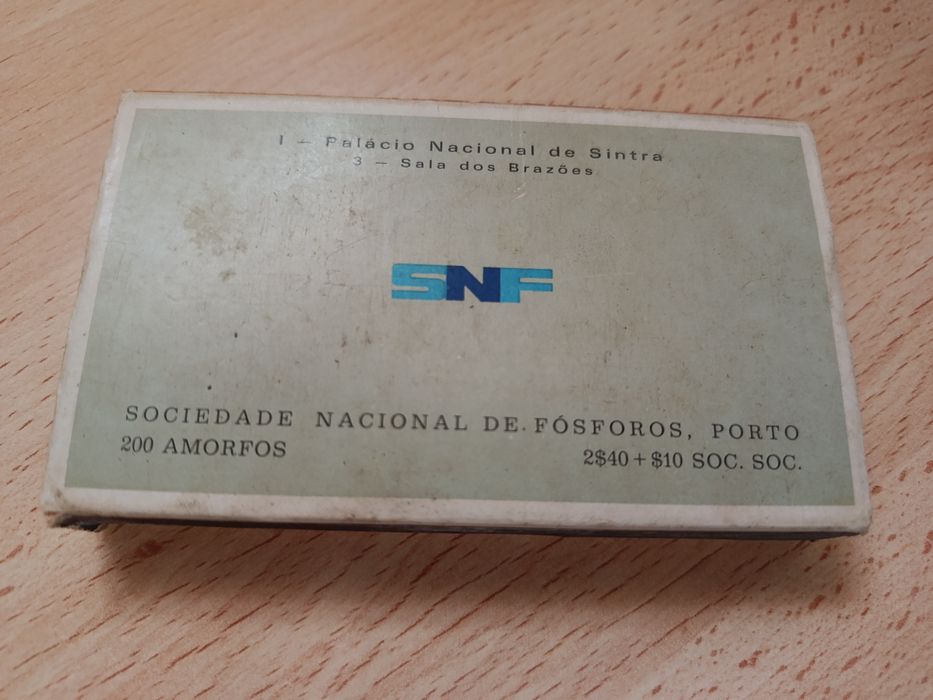 Caixa de fósforos - Antiguidade Portuguesa