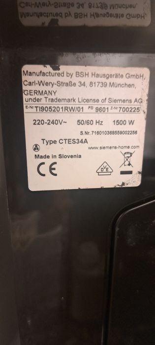 Express Expres Ekspres do kawy siemens EQ9 EQ.9 S500