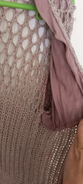 Casaco marca Ferrache rosa velho tamanho S. Usado