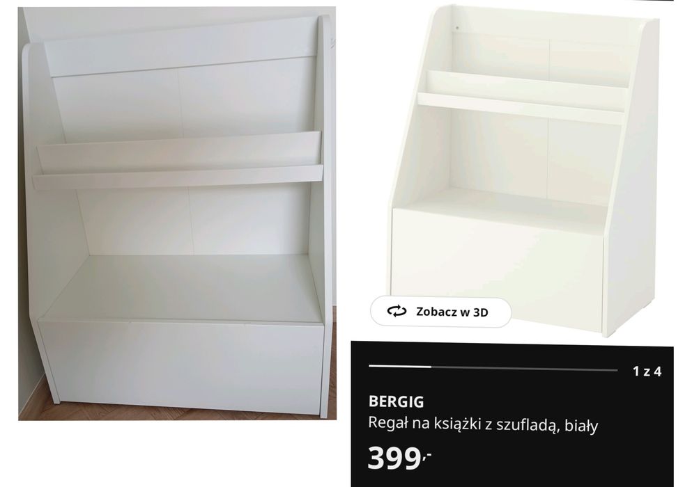 Regał  Ikea Bergig