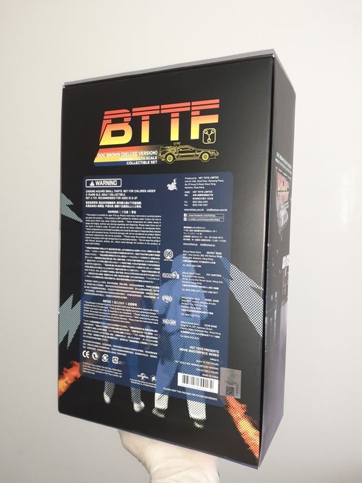 Hot Toys 1/6th Doc Brown Deluxe Version