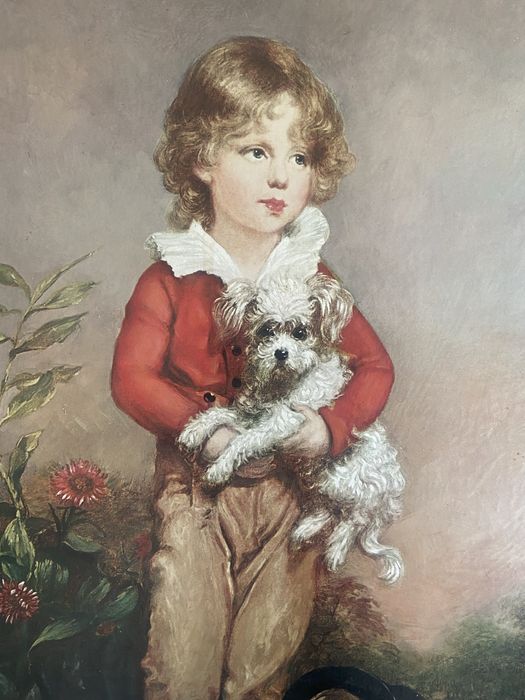 Quadro com tela em otimo estado