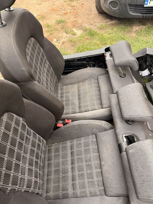 Komplet foteli audi a4 b8 grzane pompowane lędzwie