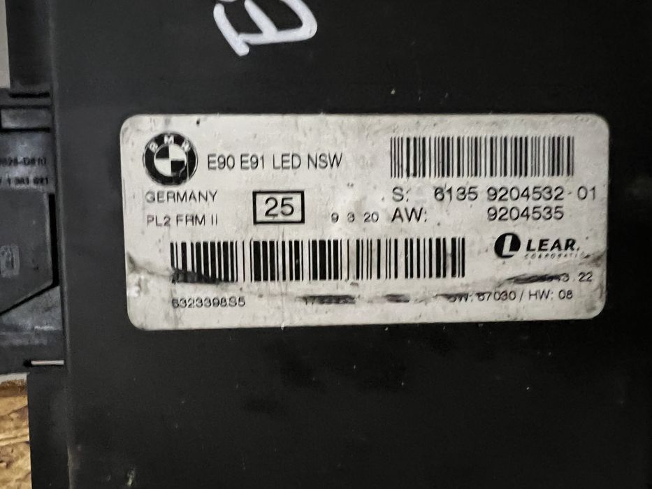 Modulo Bmw PL2 FRM 2 E90 E91