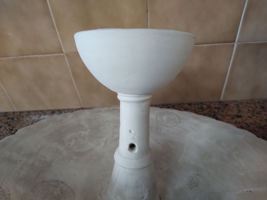 Candeeiro em gesso antigo vintage casa quarto apartamento vivenda escritório gabinete cozinha.