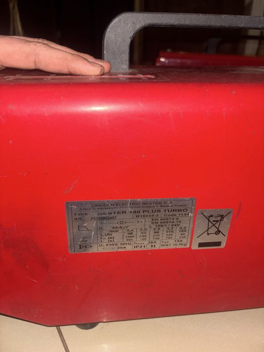 Spawarka bester 180 plus turbo
