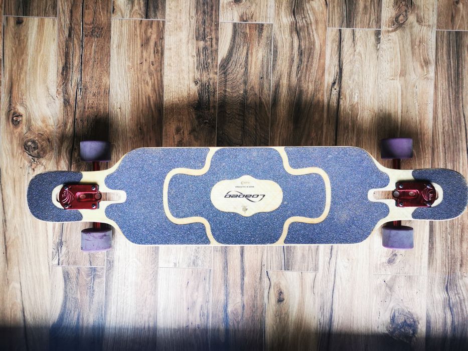 Longboard loaded