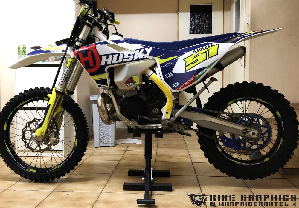 Profesjonalna Okleina PRO MX - Husqvarna MX Enduro wszystkie roczniki