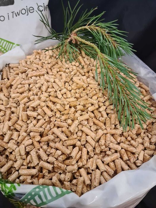 Polski Jasny Pellet A1 Sosenka 18MJ jakość Dostawa Gratis Olczyk lava