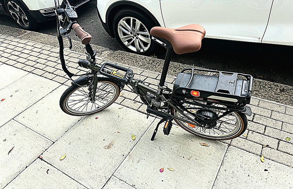 Bicicleta elétrica E-Fold 500 OU TROCO por  TROTINETE ELÉTRICA POTENTE