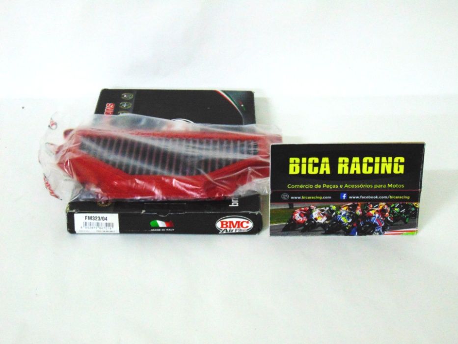 Filtro de ar BMC kawasaki zx6r ZX6 zx636 de 2003 e 2004