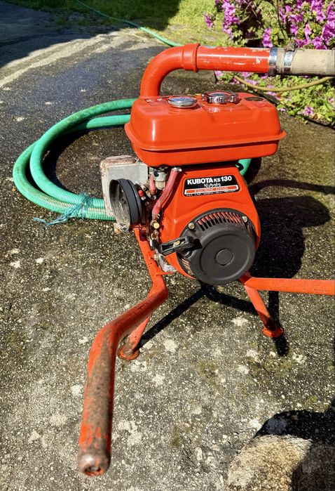 Kubota 130 e mangueira 10M