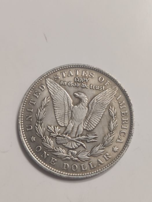 Moneta medal replika Hobo USA 1902 one dollar  średnica 3,5 cm