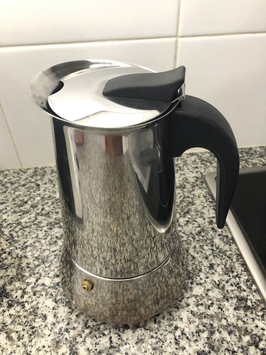 Maquina de cafe em inox