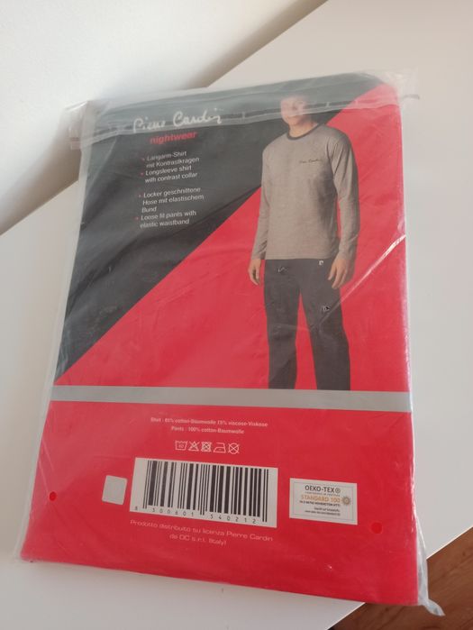 Nowa Piżama męska  Pierre Carden rozm. M