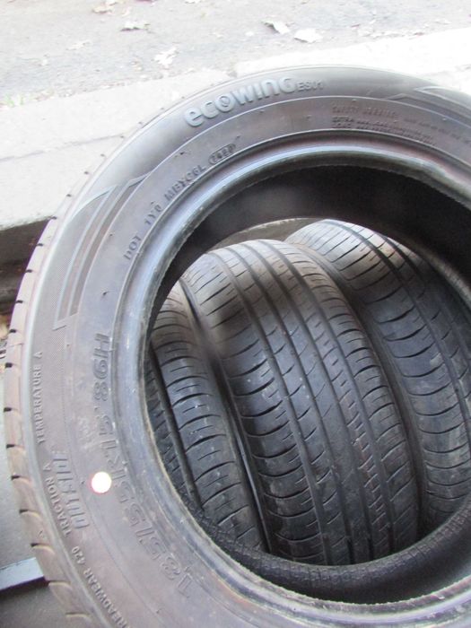 Пара нової літньої гуми 185/55/R15 Kumho Ekowing
