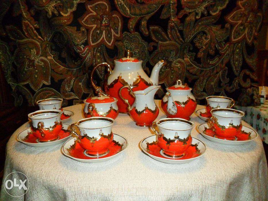 Чайный сервиз БУТОН Барановский ФЗ СССР,НОВЫЙ