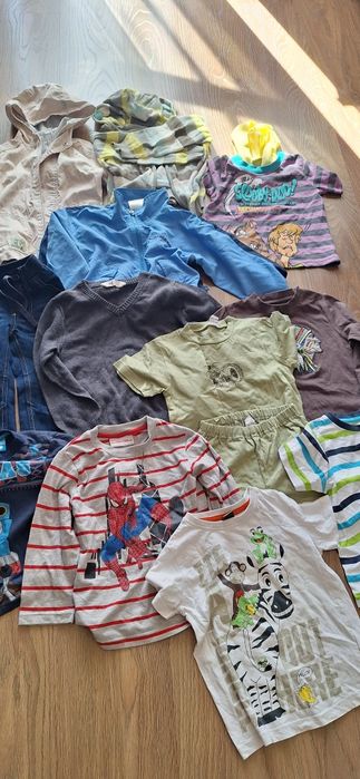 Zestaw Paka ubrań dla dziecka 98-104 wiosna jesień