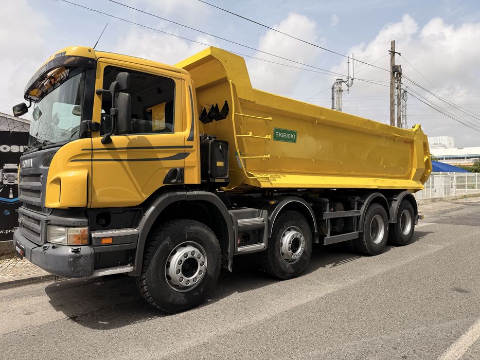 SCANIA R380 8x4 Basculante 2008 Apenas 390.000km Excelente Estado ###OPORTUNIDADE###