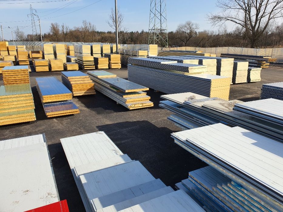 Płyta warstwowa Obornicka Ścienna Dachowa Płyty  Prekon DREWNOPODOBNE