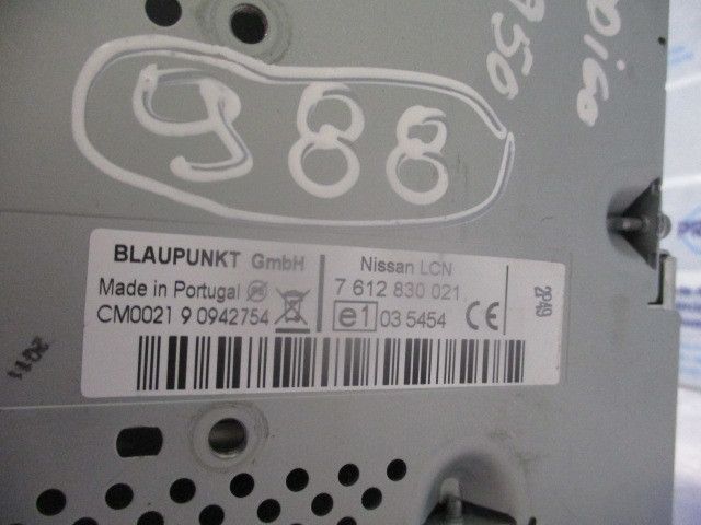 Rádio / auto-rádio NISSAN Note (E11, NE11)