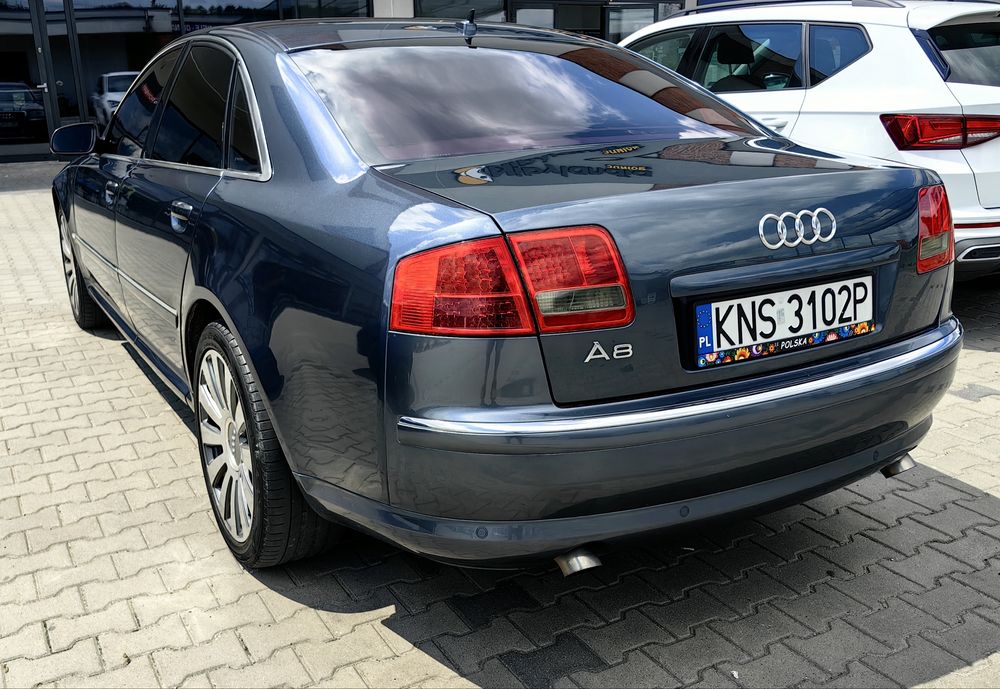 Audi A8 D3 3.0 TDI Quattro 2007 r. Polift BOSE