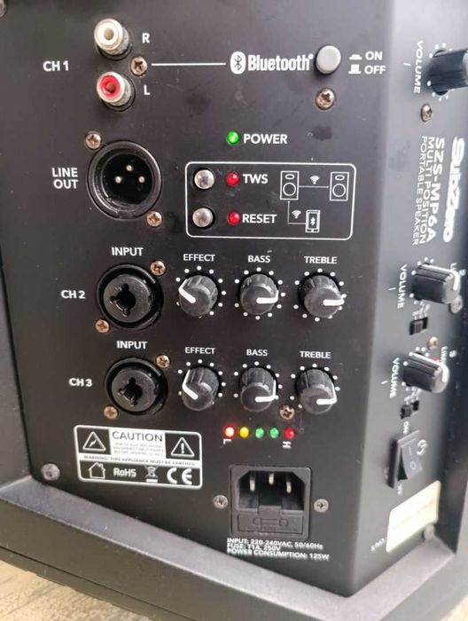 Портативна акустична колонка SubZero SZS- MP6A