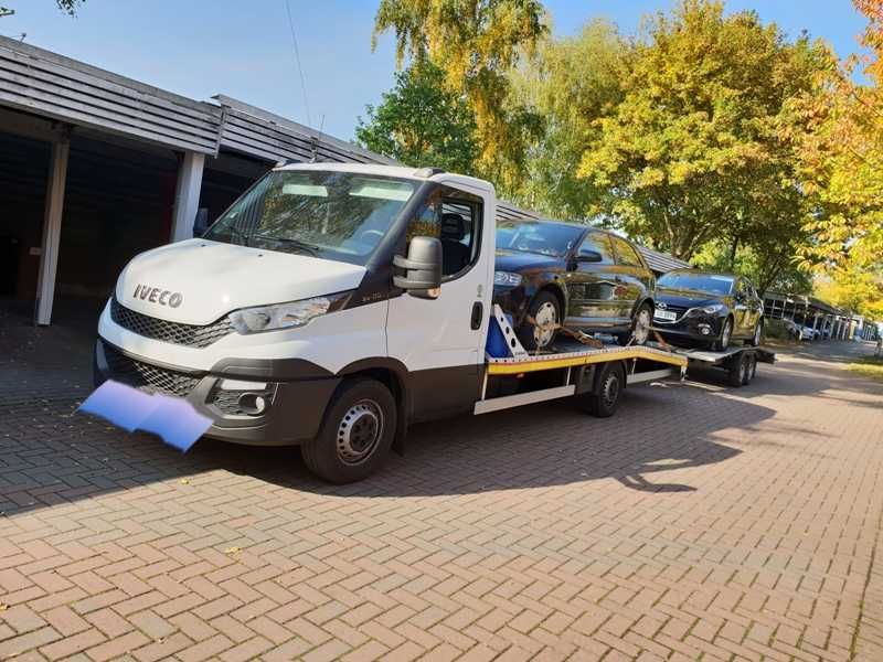 Pomoc drogowa laweta holowanie transport busów maszyn rolniczych