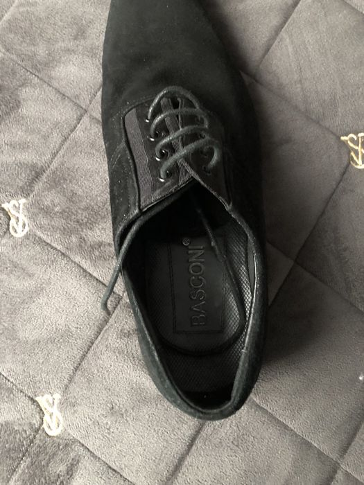 Туфлі натуральна замша