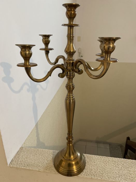 Castiçal dourado