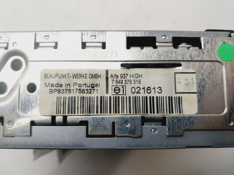 Sistema De Áudio Rádio Cd Alfa Romeo 147
