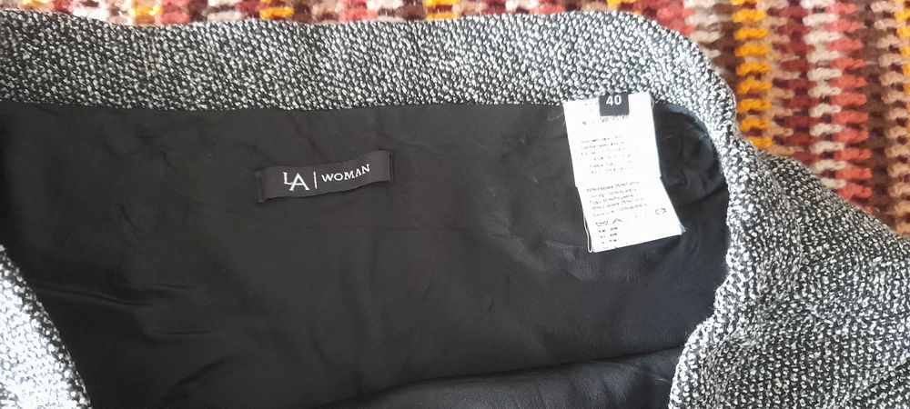 Fato tons castanhos senhora