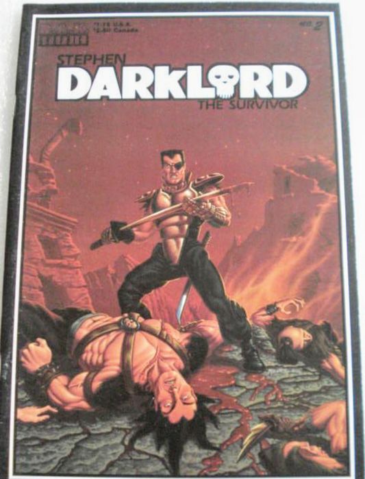 Antiga banda desenhada Stephen Darklord comics nr.2 de 1987.