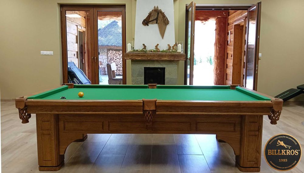 Bilard stół bilardowy Prestige 8FT drewniany Polski Producent BILLKROS