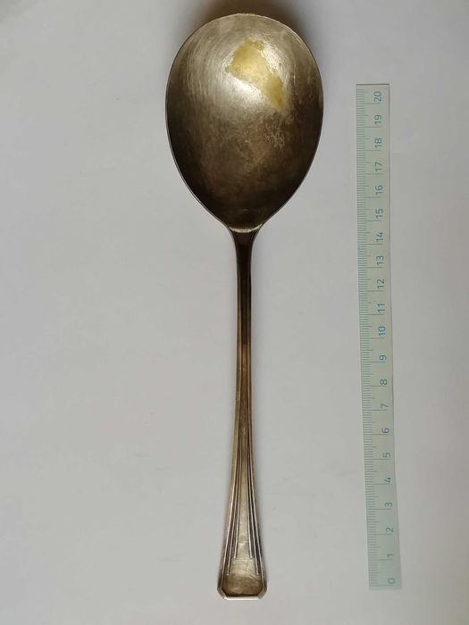 Łyżeczka ozdobna do sosów , sałatek., plater sygnowany