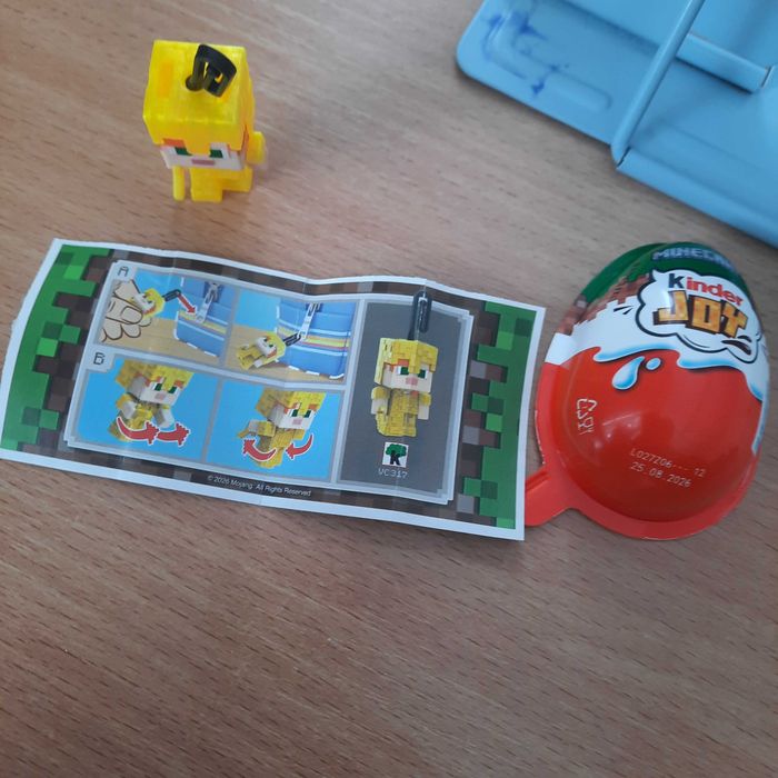 Кіндер джой з майнкрафту