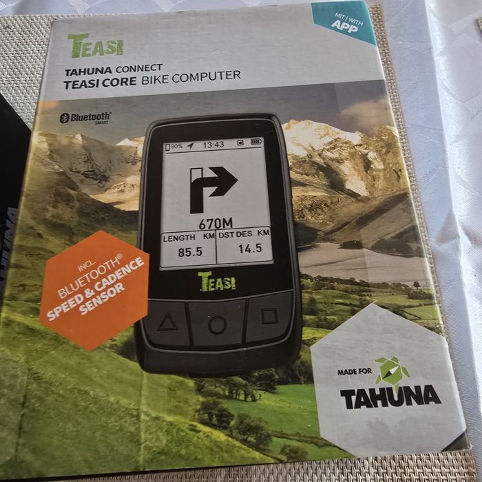 Licznik rowerowy z nawigacją   TAHUNA CONNECT