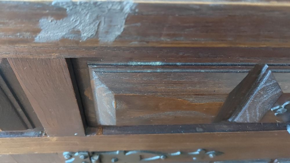 Louceiro Rústico em Madeira Maciça – Ideal para Restauro / Shabby Chic
