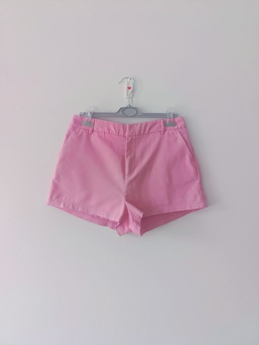 Krótkie damskie spodenki, różowe, dziewczęce, barbie