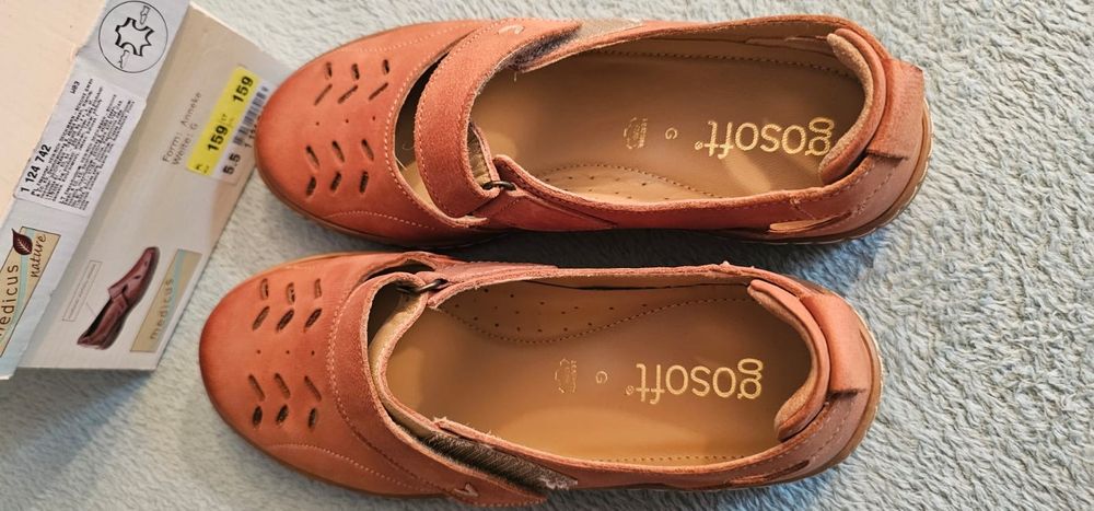 Buty damskie brązowe