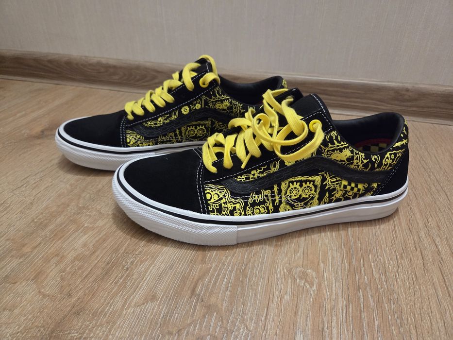 Кеди Vans Skate Old Skool x SpongeBob Gigliotti (Губка Боб) • Розмір 41 (26.5 см