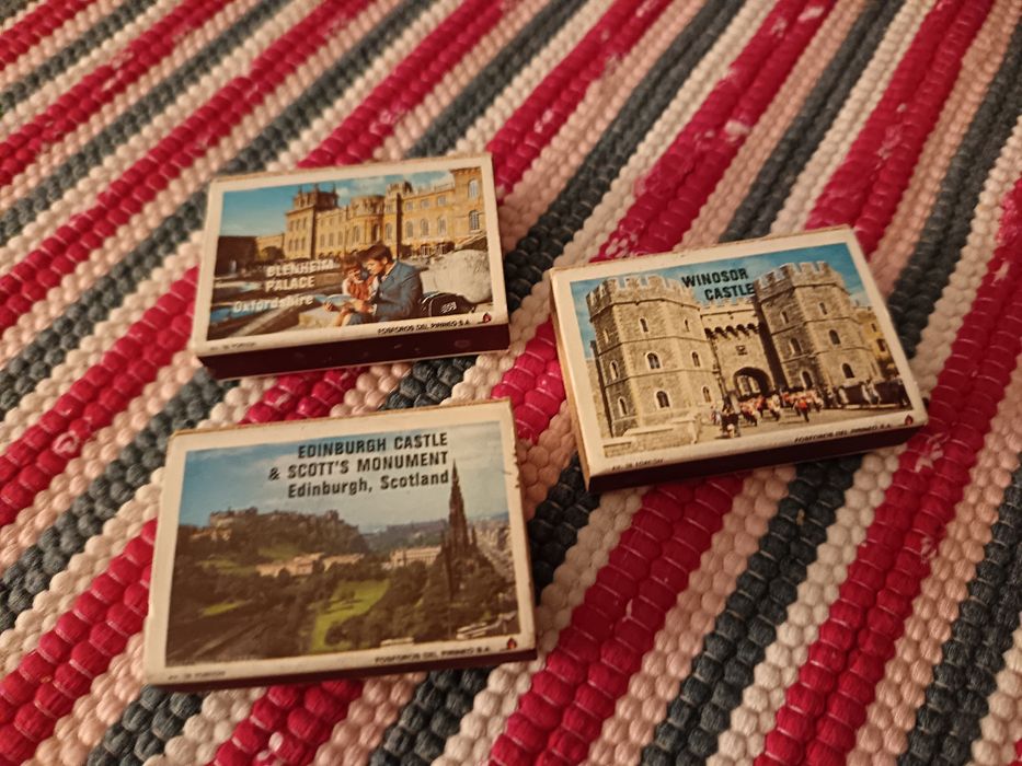 Caixas de fósforos antigas | Imagens turísticas Reino Unido