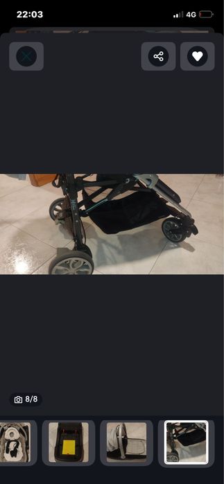 Carrinho de bebe trio chicco