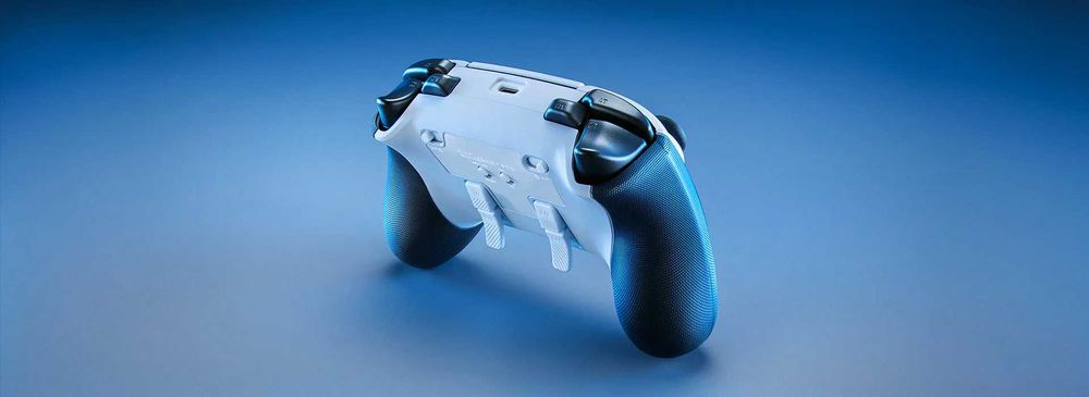 Gamepad (Controle) razer wolverine v2 pro playstation 5/pc Branco