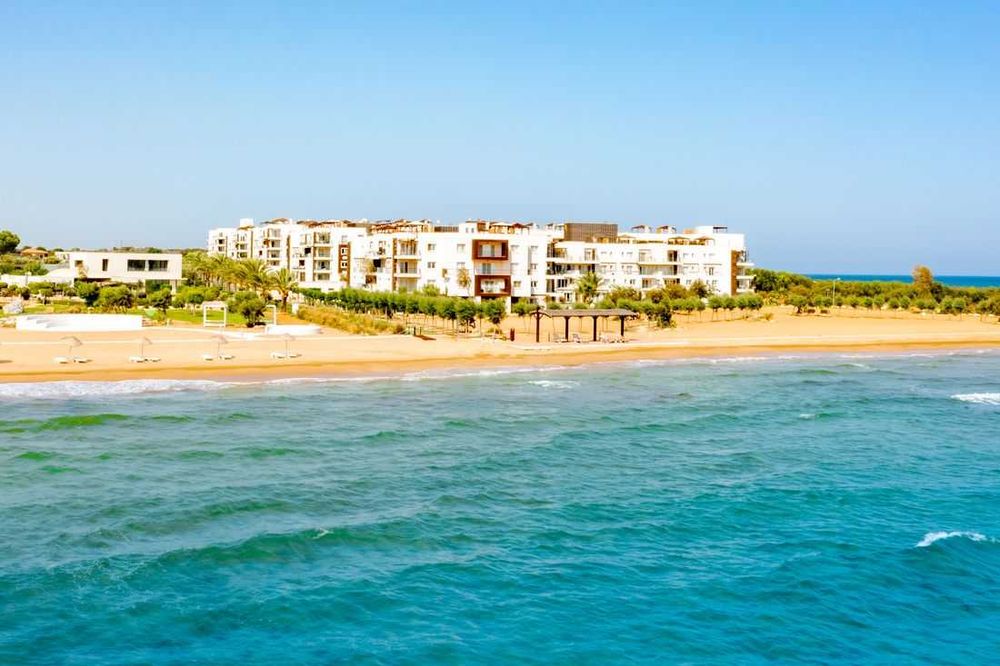 Квартира 139м2/пентхаус 3+1 терраса на крыше с джакузи Боаз Бафра Кипр